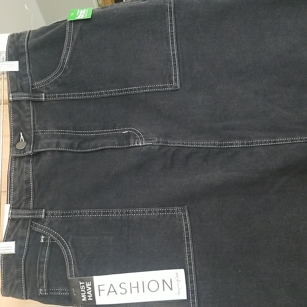 Love Fire Charcoal Cargo Maxi Skirt New With Tags Size 15 - Picture 2 of 7